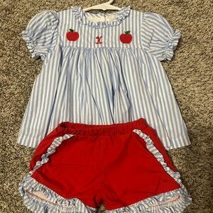 Cecil and Lou Apple set K initial